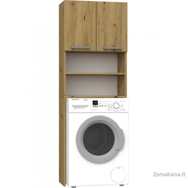 Topeshop PRALKA POLA ARTISAN vonios kambario spintelė Ąžuolas 3