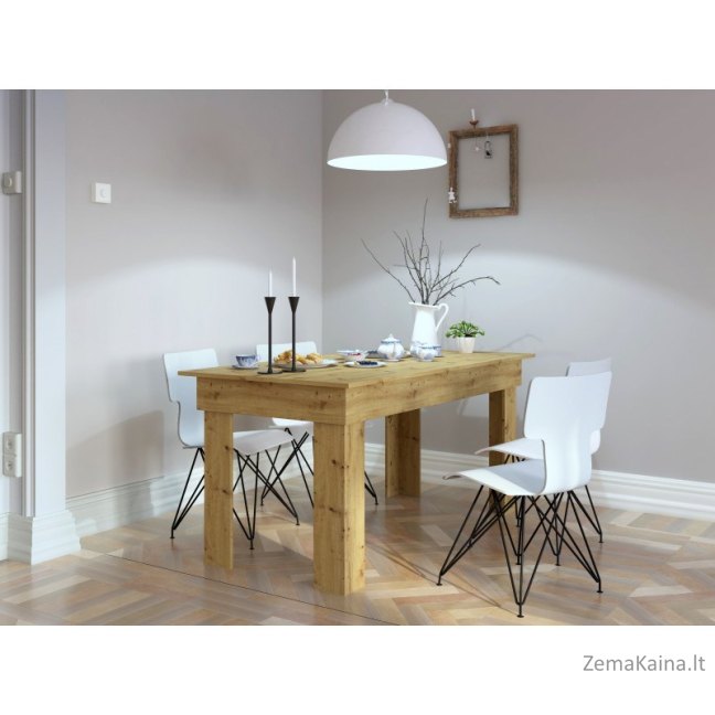 Topeshop SO MADRAS ARTISAN kavos staliukas, staliukas prie lovos, kitas mažas staliukas Pristatomas staliukas Nestandartinė forma 4 kojos 3