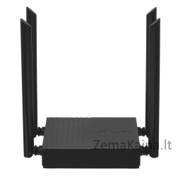 TP-LINK ARCHER C64 dviejų juostų W-Fi maršrutizatorius, juodas
