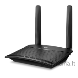 TP-LINK TL-MR100 LTE belaidis maršrutizatorius Viena juosta (2,4 GHz) Juoda