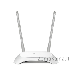 TP-LINK TL-WR850N belaidis maršrutizatorius Greitas eternetas Viena juosta (2,4 GHz) 4G Pilka, Balta