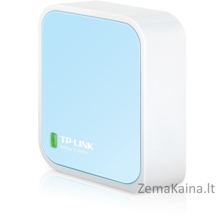 TP-LINK TL-WR802N belaidis maršrutizatorius Greitas eternetas Viena juosta (2,4 GHz) 4G Mėlyna, Balta