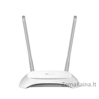 TP-LINK TL-WR850N belaidis maršrutizatorius Greitas eternetas Viena juosta (2,4 GHz) 4G Pilka, Balta
