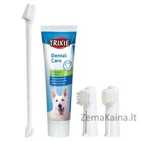 TRIXIE 2561 Ant piršto uždedamas dantų šepetėlis naminiams gyvūnams 1