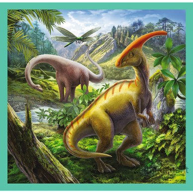 TREFL 3 dėlionių rinkinys „Dinozaurai“ 3