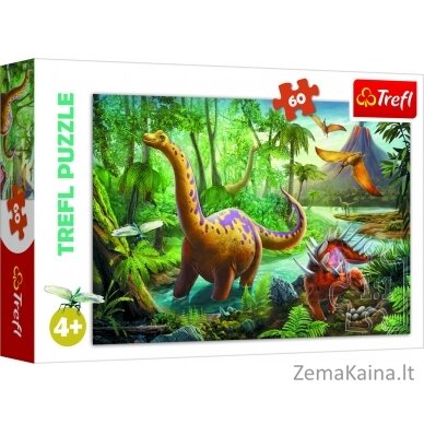 TREFL dėlionė „Dinozaurai“, 60 det.