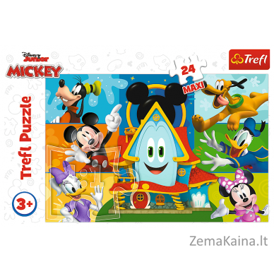 TREFL MICKEY MOUSE maxi dėlionė „Peliukas Mikis“, 24 det. 2