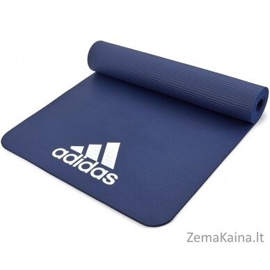 Treniruočių kilimėlis Adidas Fitness 7 mm, mėlynas 2