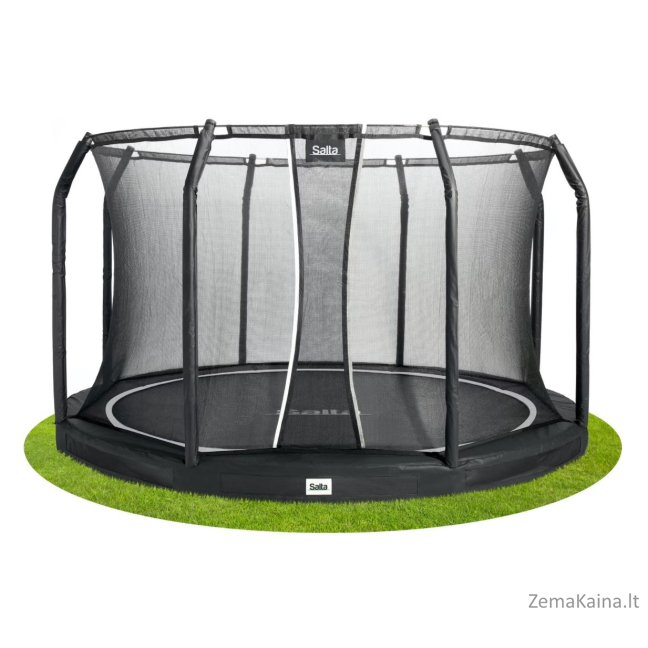 Trampolina Premium Ground Combo 251cm czarna