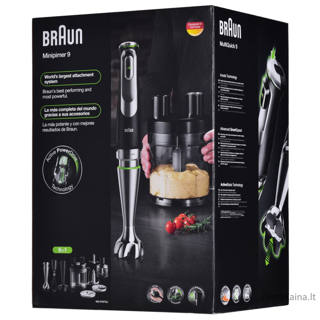 Trintuvas BRAUN MQ 9187XLI 1200 W 18