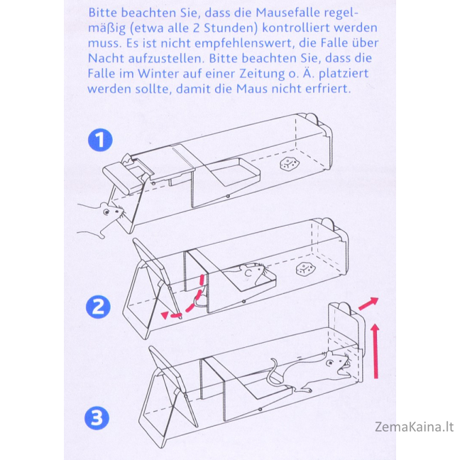 Trixie Mouse Trap "Trip Trap" 1