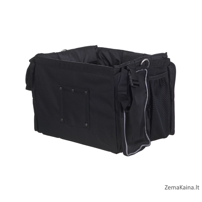 Trixie Transporter rower. przód,41×26×26cm cz./szar 3