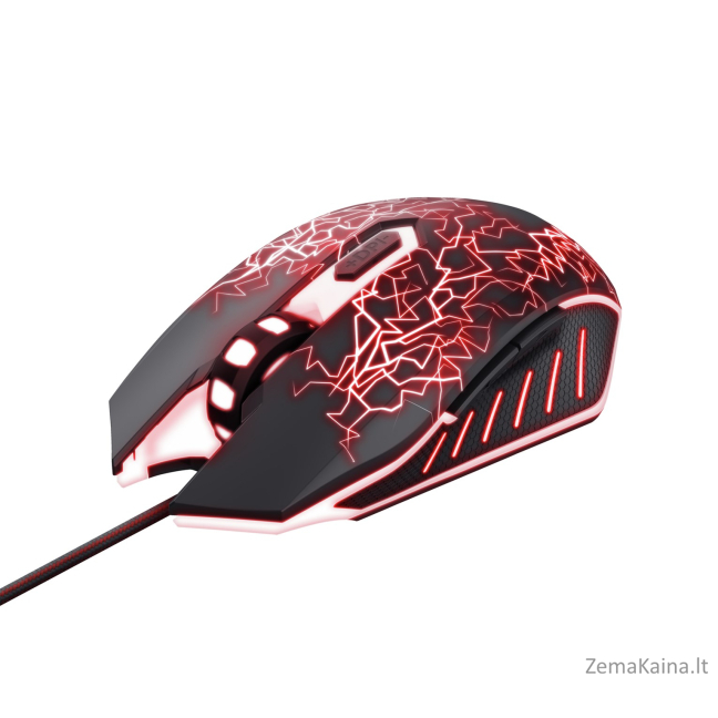 Trust GXT 105X Izza kompiuterio pelė Abiems rankoms USB A tipo Optinis 4000 DPI