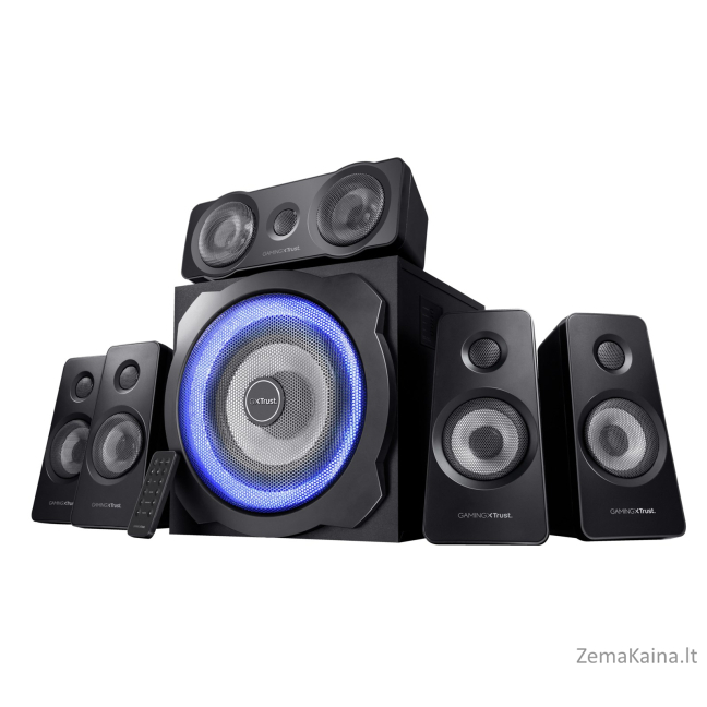 Trust GXT 658 Tytan 5.1 90 W Juoda 5.1 kanalai 5