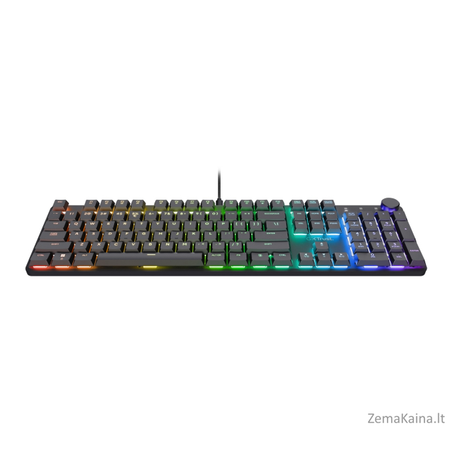 Trust GXT 866 TORIX klaviatūra USB QWERTY JAV tarptautinė versija Juoda 2