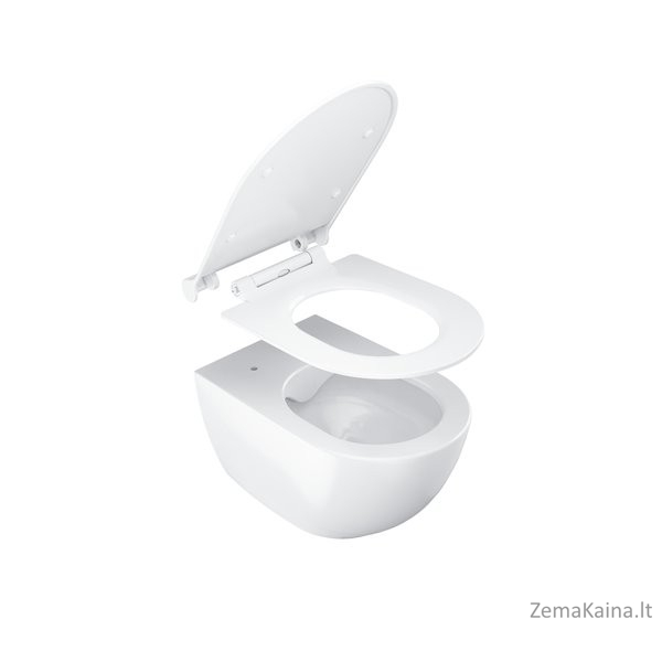 Unitazo dangtis - sėdynė Ravak Uni Chrome Slim, X01550 4
