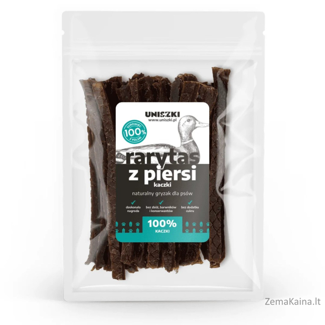 UNISZKI Duck breast delicacy - treat for dogs - 200g