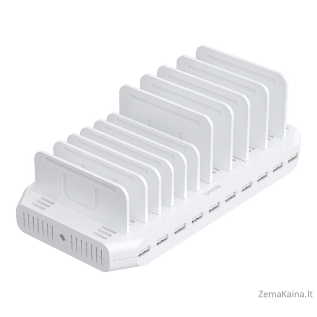 UNITEK CHARGING STATION 10X USB 2.4A 60W WHITE