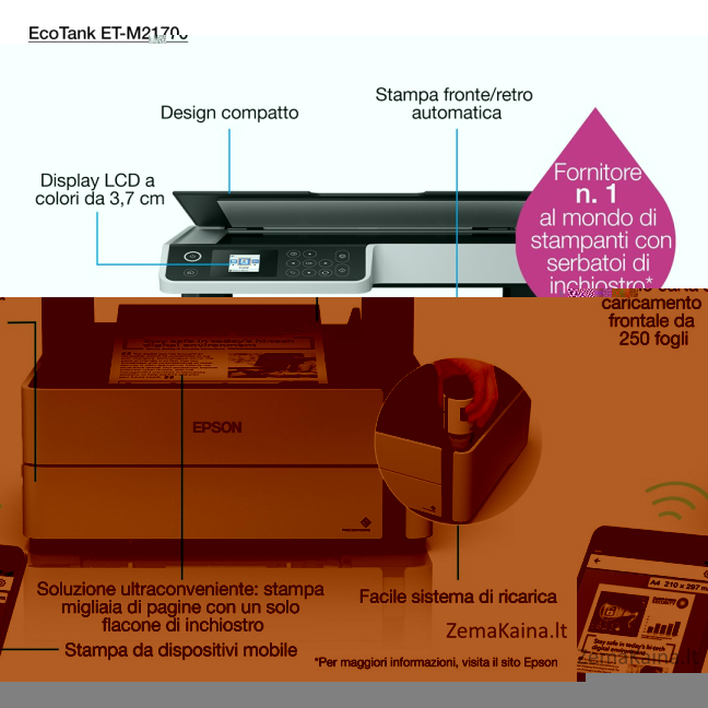 Urządzenie wielofunkcyjne Epson EcoTank M2170 7