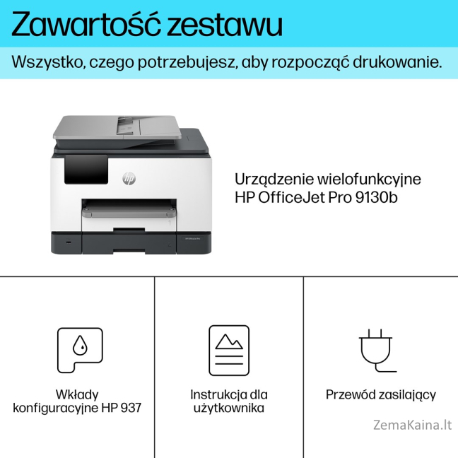 Urządzenie wielofunkcyjne HP OfficeJet Pro 9130b 16