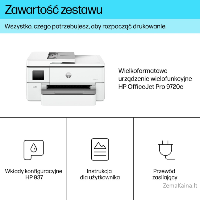 Urządzenie wielofunkcyjne HP OfficeJet Pro 9720e 16