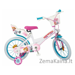 VAIKIŠKAS DVIRATIS 16" TOIMSA TOI1681 PAW PATROL BALTA