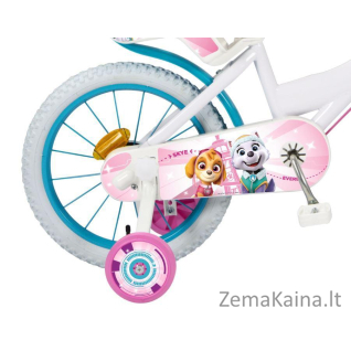 VAIKIŠKAS DVIRATIS 16" TOIMSA TOI1681 PAW PATROL BALTA