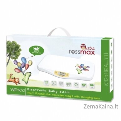 Vaikiškos svarstyklės ROSSMAX WE300 Qutie Baby Scale 1
