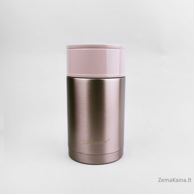 Vakarienės termosas "Maestro MR-1636-110" 1100 ml, rožinės spalvos