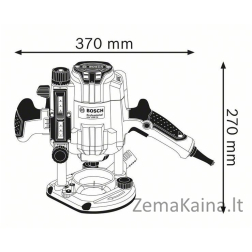 VERTIKALI FREZA BOSCH GOF 1250 CE PROFESSIONAL