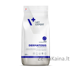 VET EXPERT Veterinary Diet Dermatosis Dog Lašiša & Bulvė - sausas šunų maistas - 12 kg