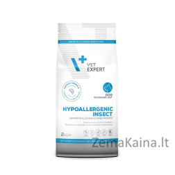 VET EXPERT Veterinary Diet Hypoallergenic Insect Dog - sausas šunų maistas - 2 kg
