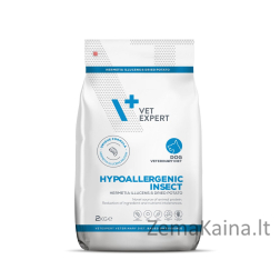 VET EXPERT Veterinary Diet Hypoallergenic Insect Dog - sausas šunų maistas - 2 kg