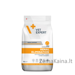 VET EXPERT Veterinary Diet Renal Elimination Dog - sausas šunų maistas - 8 kg
