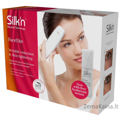 Veido odos atjauninimo aparatas Silk'n Face Tite + Hialurono rūgšties serumas 9