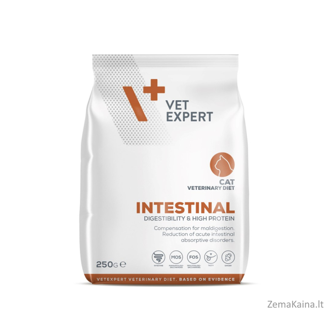 VET EXPERT Veterinary Diet Intestinal Cat - sausas maistas katėms - 250 g 2