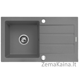 Vieno dubens kriauklė su nusausintuvu Maidsinks Promo 76x44 1B 1D E070053701