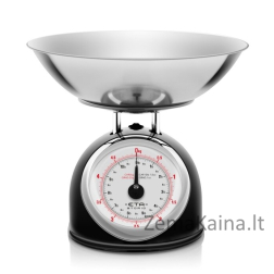 Virtuvinės svarstyklės ETA577790020 Storio, juodos spalvos