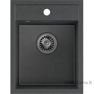 Virtuvinė plautuvė Quadron JOHNNY 90 HCQJ3950CZK, juoda