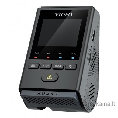 VIOFO A119 MINI 2-G GPS maršruto registratorius 3