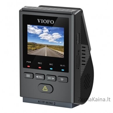 VIOFO A119 MINI 2-G GPS maršruto registratorius 7