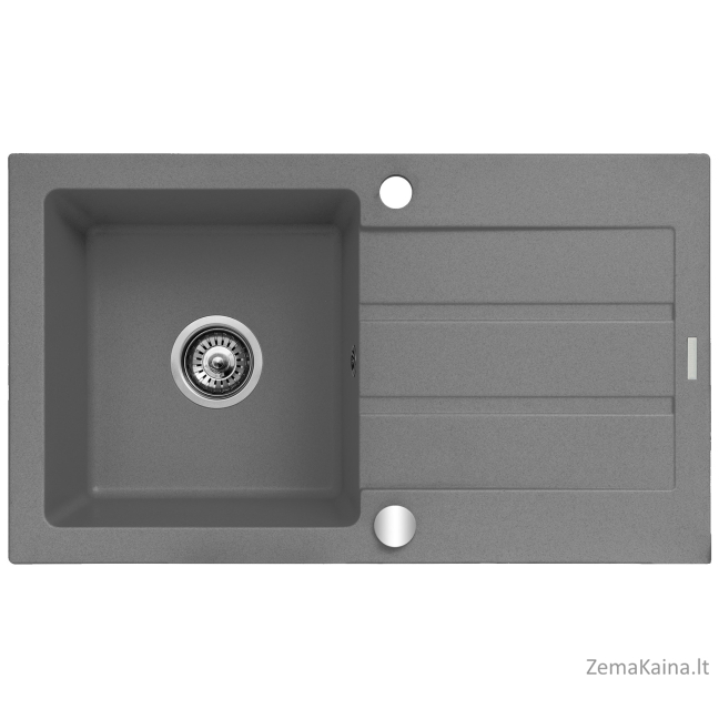 Vieno dubens kriauklė su nusausintuvu Maidsinks Promo 76x44 1B 1D E070053701