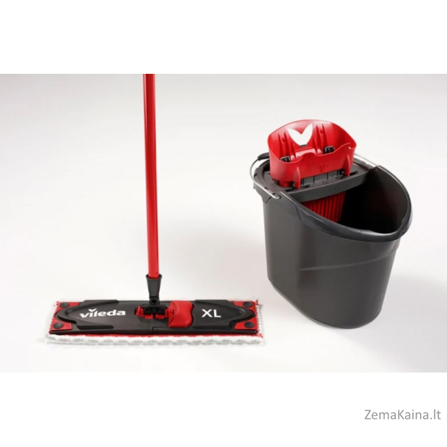Vileda Ultramax XL Box mop Dry&wet Microfiber Black, Red 10