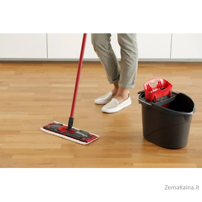 Vileda Ultramax XL Box mop Dry&wet Microfiber Black, Red 19
