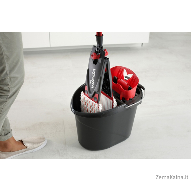 Vileda Ultramax XL Box mop Dry&wet Microfiber Black, Red 3