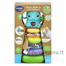 VTECH Žiedelių piramidė "Drambliukas"