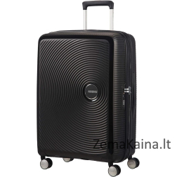 Walizka średnia American Tourister Soundbox EXP - bass black