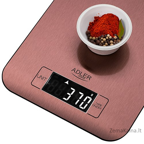 Waga kuchenna ADLER AD 3183c miedź 4