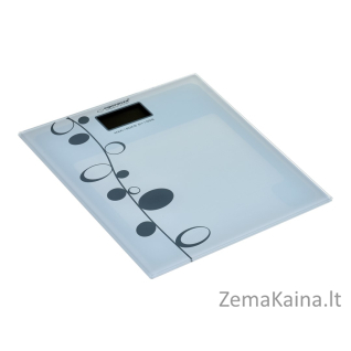 Weighing scale bathroom Esperanza Zumba EBS005 (white color)