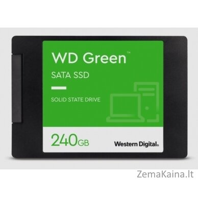 Western Digital Green WDS240G3G0A SSD diskas 2.5" 240 GB „Serial ATA III“